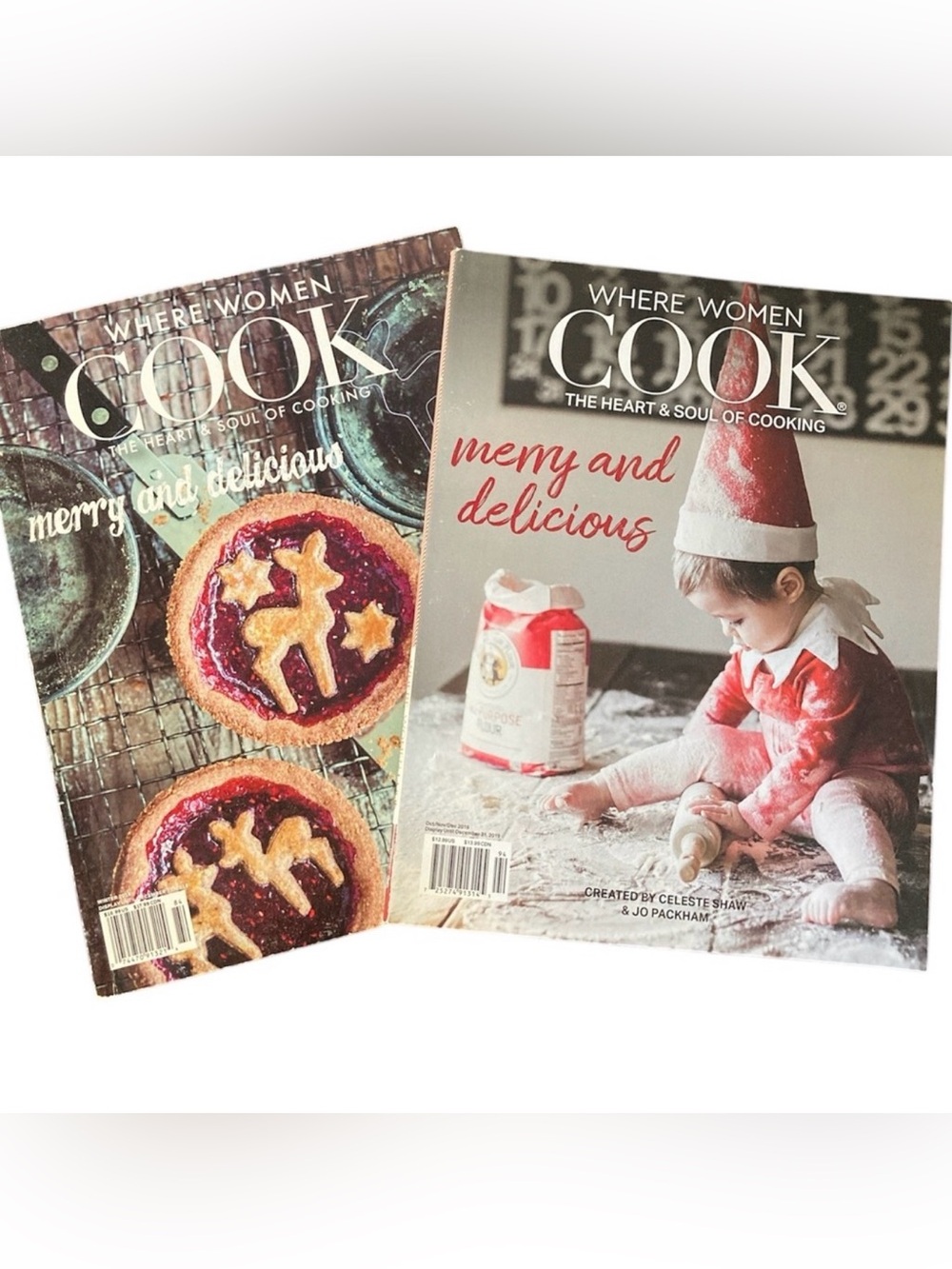 Where Women Cook Holiday Issues 2018 and 2019